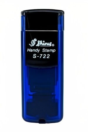 SELLO SHINY S-722 NUEVO AZUL TRANSPARENTE (AGUAMARINA) (14X38MM)
