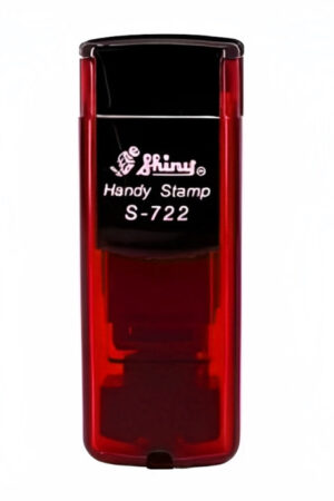 SELLO SHINY S-722 NUEVO ROJO TRANSPARENTE (RUBY) (14X38MM)