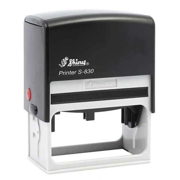 SELLO SHINY S-830 NEGRO (38X75MM)