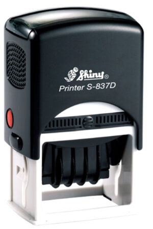 SELLO SHINY S-837D FECHADOR NEGRO (40X50MM)