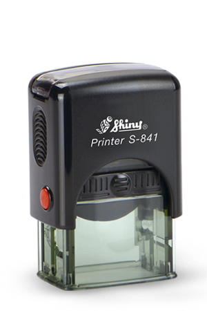 SELLO SHINY S-841 PRINTER NEGRO (10X26MM)