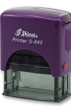 SELLO SHINY S-842 PRINTER VIOLETA (14X38MM)