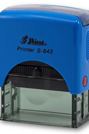 SELLO SHINY S-843 PRINTER AZUL (18X47MM)