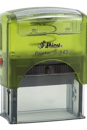 SELLO SHINY S-843 PRINTER VERDE (18X47MM)