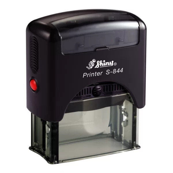 SELLO SHINY S-844 PRINTER NEGRO (22X58MM)