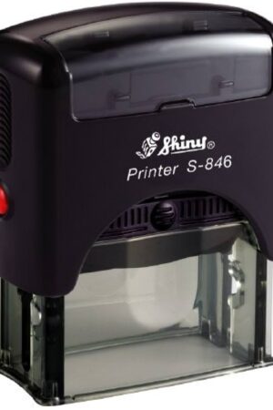 SELLO SHINY S-846 PRINTER NEGRO (27X65MM)