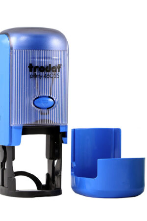SELLO TRODAT 46025 REDONDO AZUL (25MM)