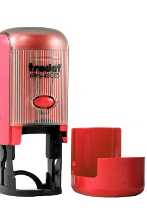 SELLO TRODAT 46025 REDONDO ROJO (25MM)