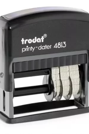 SELLO TRODAT 4813 FECHADOR C/TEXTO (26X9MM)