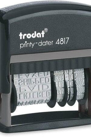 SELLO TRODAT 4817 C/FECHA 12 PALABRAS (3.8MM)