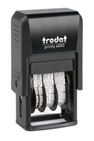 SELLO TRODAT 4850 FECHADOR C/TEXTO (26X9MM)