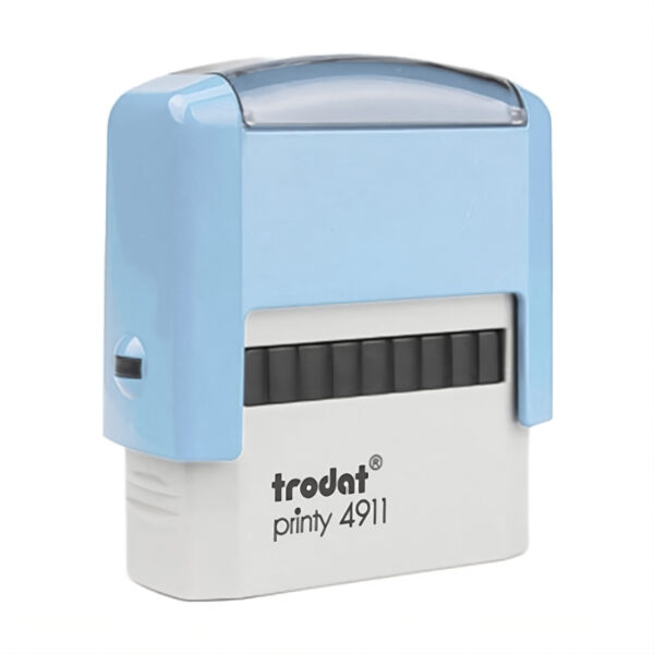 SELLO TRODAT 4911 P2 PASTEL AZUL (38X14MM)