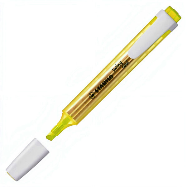 RESALTADOR STABILO SWING COOL 275/24 FLUORESCENTE AMARILLO