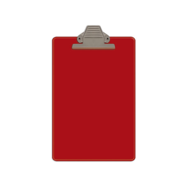 TABLERO ARTESCO PLASTICO OFICIO ROJO