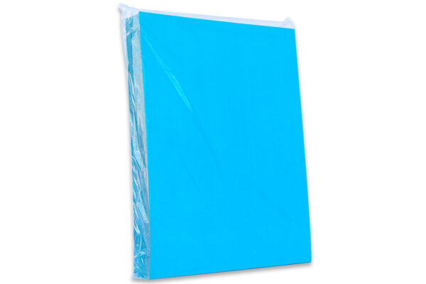 TAPA PLASTIFICADA A-4 CELESTE