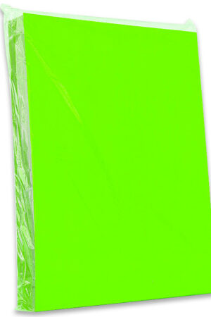 TAPA PLASTIFICADA A-4 VERDE LIMON
