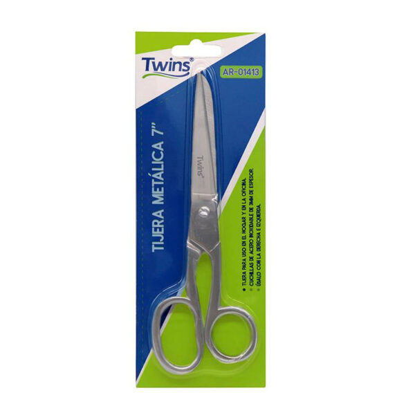 TIJERA TWINS METALICA 7"