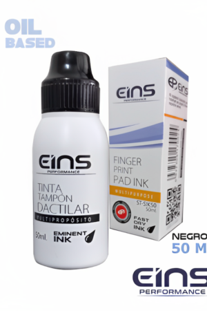 TINTA EINS P/TAMPON DACTILAR NEGRO (50ML)