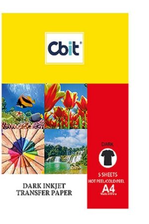 TRANSFER CBIT PARA POLOS A-4 NEGRO
