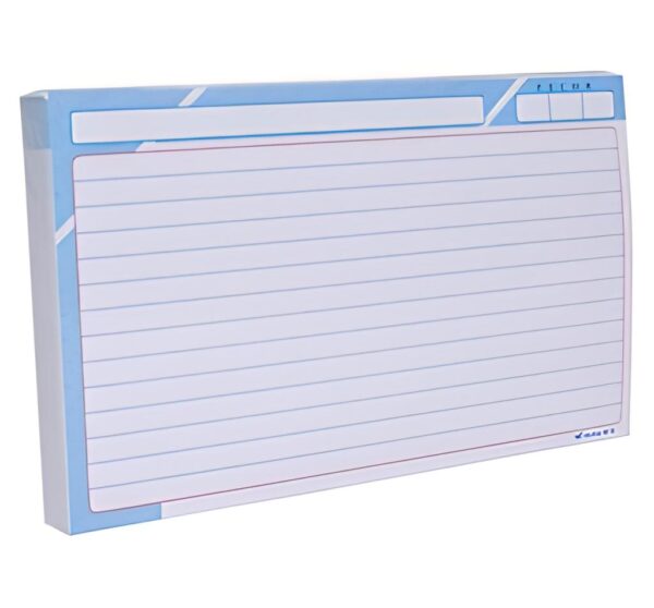 FICHAS BIBLIOGRAFICAS N° 2 (15X10CM)