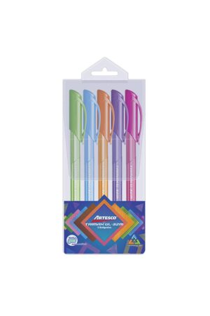 BOLIGRAFO ARTESCO TRIMAX GL-32M COLORES ESTX5 (1.0MM)
