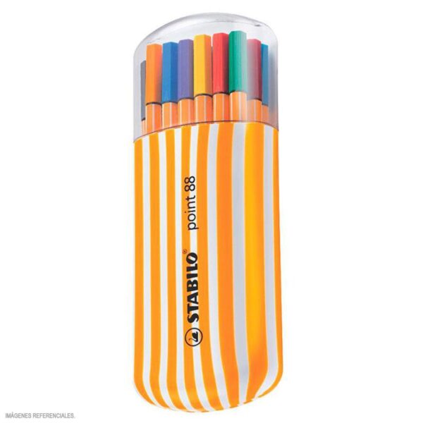 PLUMON STABILO POINT 88 ESTX20 COLORES