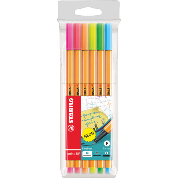 PLUMON STABILO POINT 88 ESTX6 NEON