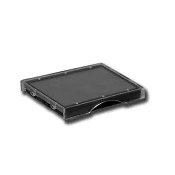 ALMOHADILLA SHINY S-842 NEGRO (14X38MM)