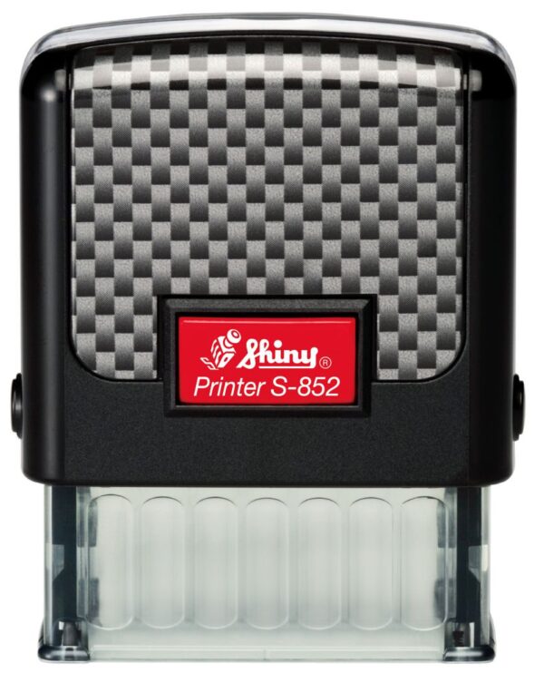 SELLO SHINY S-852 NEW PRINTER NEGRO (14X38MM)