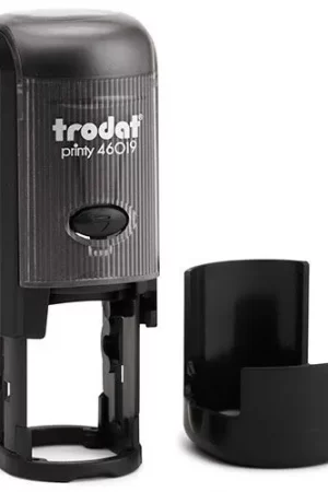 SELLO TRODAT 46019 REDONDO NEGRO (19MM)