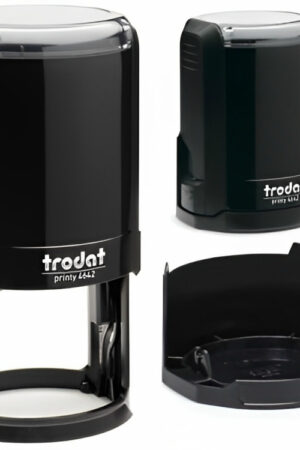 SELLO TRODAT 4642 REDONDO NEGRO (42MM)