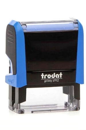 SELLO TRODAT 4912 AZUL CIELO (47X18MM)