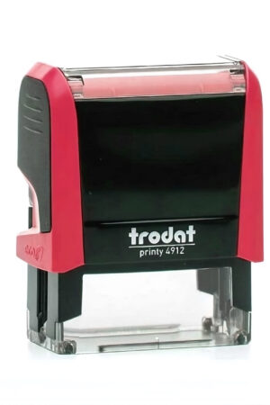 SELLO TRODAT 4912 ROJO FUEGO (47X18MM)