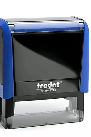 SELLO TRODAT 4913 AZUL CIELO (58X22MM)