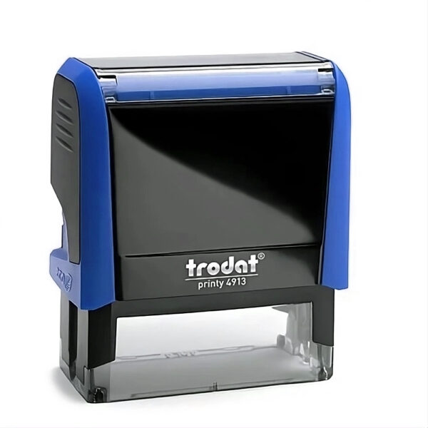 SELLO TRODAT 4913 AZUL CIELO (58X22MM)