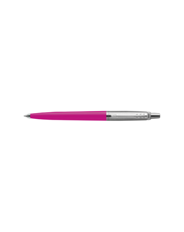 BOLIGRAFO PARKER JOTTER CLIP CROMADO MAGENTA