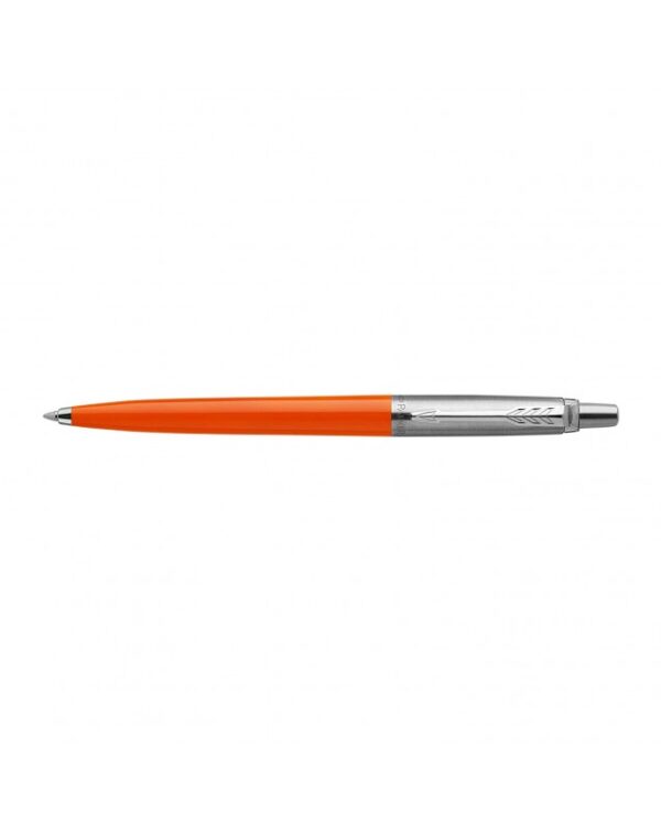 BOLIGRAFO PARKER JOTTER CLIP CROMADO NARANJA
