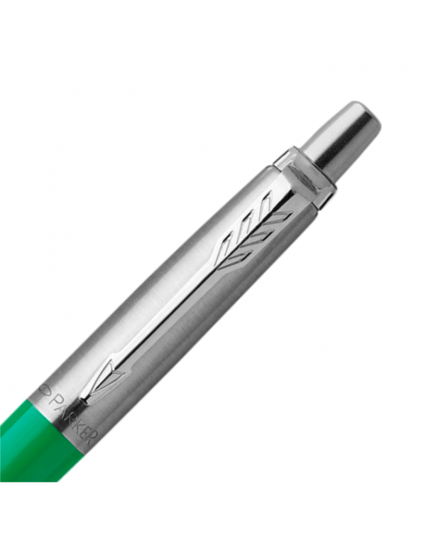 BOLIGRAFO PARKER JOTTER CLIP CROMADO VERDE - Imagen 2