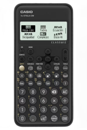 CALCULADORA CASIO CIENTIFICA FX-570LA CW (553FUNC.)