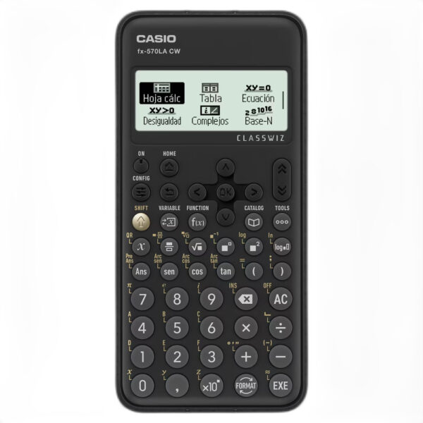 CALCULADORA CASIO CIENTIFICA FX-570LA CW (553FUNC.)