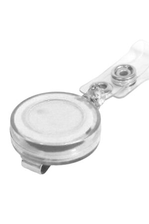 GANCHITOS P/FOTOCHECK T/YOYO BLANCO TRANSPARENTE