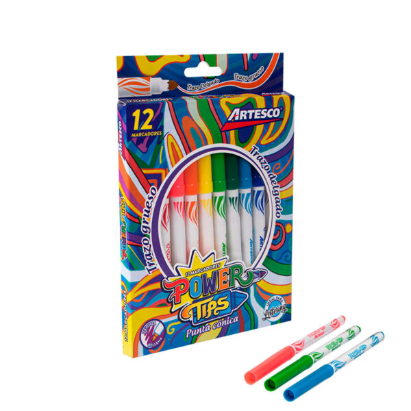 PLUMON ARTESCO POWER TIPS PUNTA CONICA ESTX12