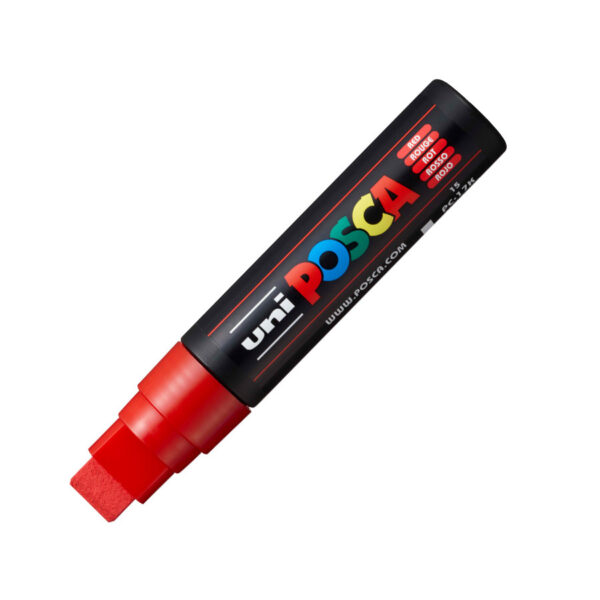 PLUMON POSCA 17K ROJO (15MM)