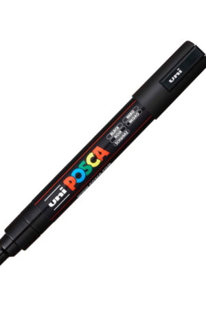 PLUMON POSCA 5M NEGRO (2.5MM)