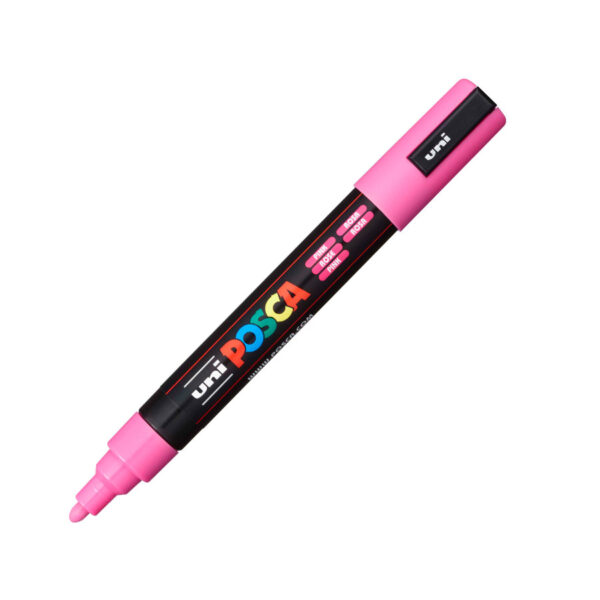 PLUMON POSCA 5M ROSADO (2.5MM)