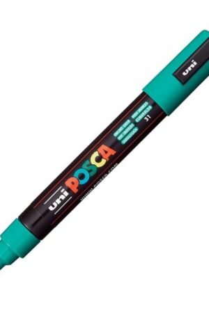 PLUMON POSCA 5M VERDE ESMERALDA (2.5MM)