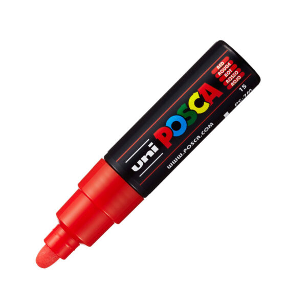 PLUMON POSCA 7M ROJO (5.5MM)