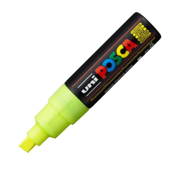 PLUMON POSCA 8K AMARILLO NEON (8.0MM)