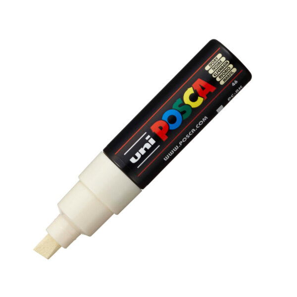 PLUMON POSCA 8K BLANCO (8.0MM)