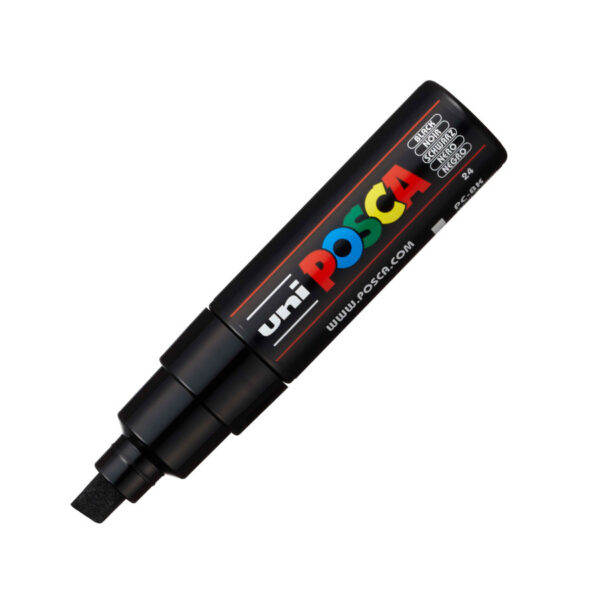 PLUMON POSCA 8K NEGRO (8.0MM)